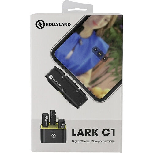 Hollyland LARK C1 SOLO Wireless Microphone System with USB-C Connector