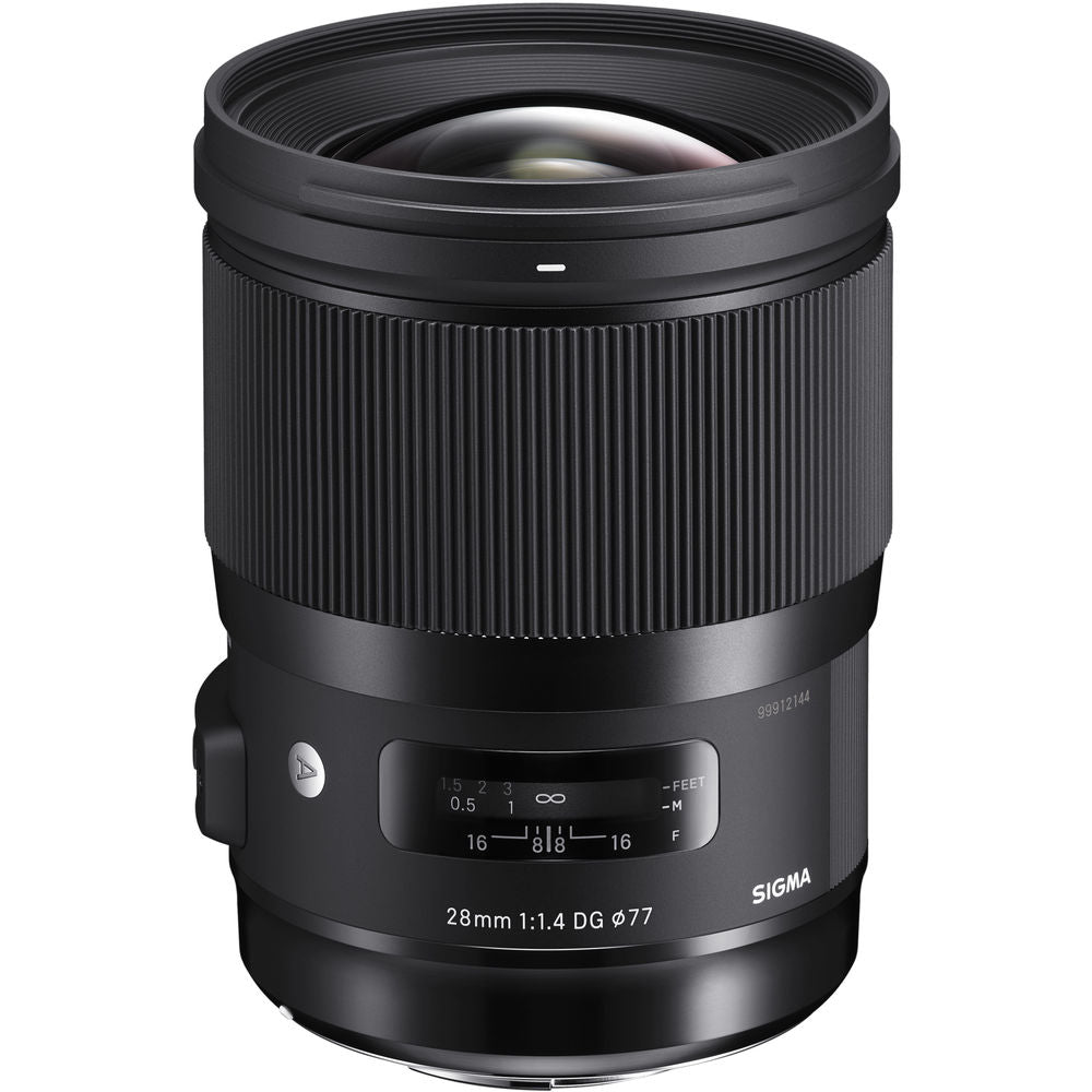 Sigma 28mm f/1.4 DG HSM Art Lens for Canon EF, Nikon F & Sigma SA Sigma SA
