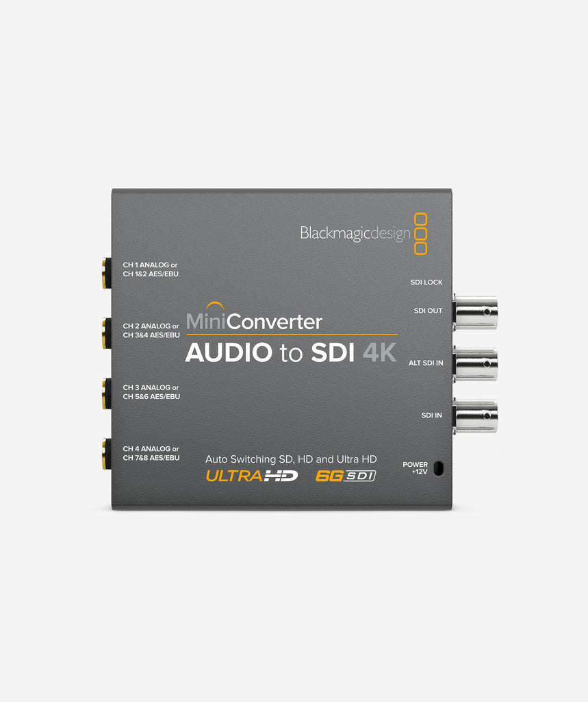 Blackmagic Mini Converter Audio to SDI 4K Blackmagic Design