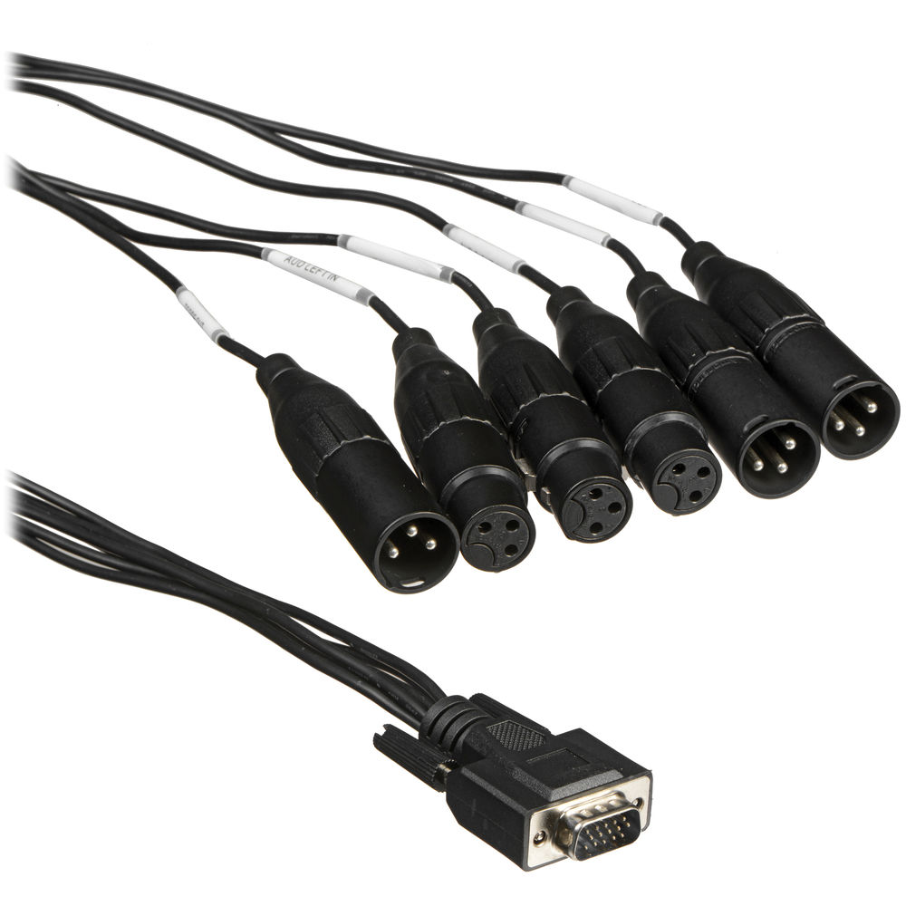Blackmagic Design Audio Breakout Cable for ATEM 1M/E & 2M/E Production Switchers (2') Blackmagic Design
