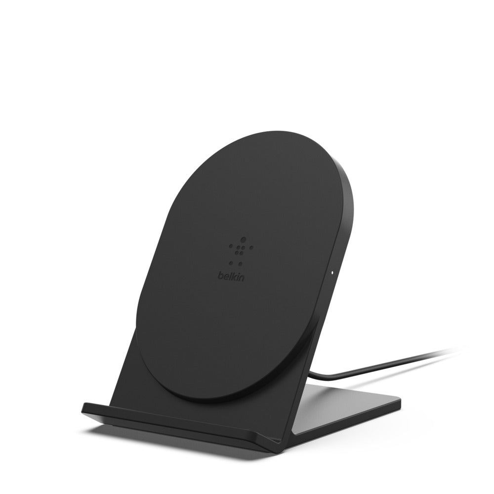 Belkin Boostup Qi Wireless Charging Stand 5W Black - GEARS OF FUTURE - GFX