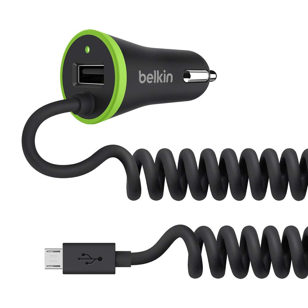 Belkin BOOST↑UP Universal Car Charger with Micro USB Cable - GEARS OF FUTURE - GFX