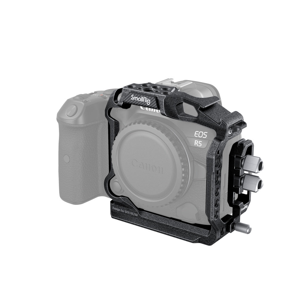 SmallRig “Black Mamba“ Camera Half Cage & Cable Clamp for Canon EOS R5&R5 C&R6 3656