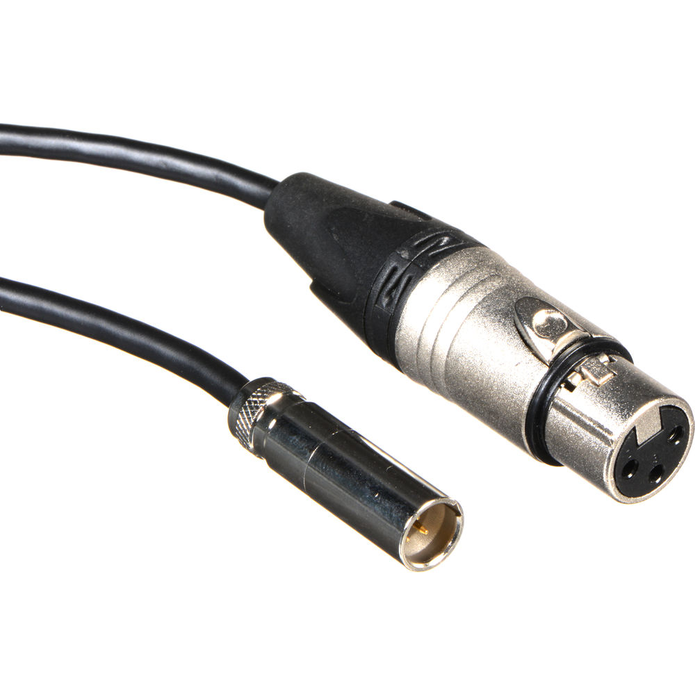 Blackmagic Design Mini XLR to XLR Audio Cables for Video Assist 4K Blackmagic Design