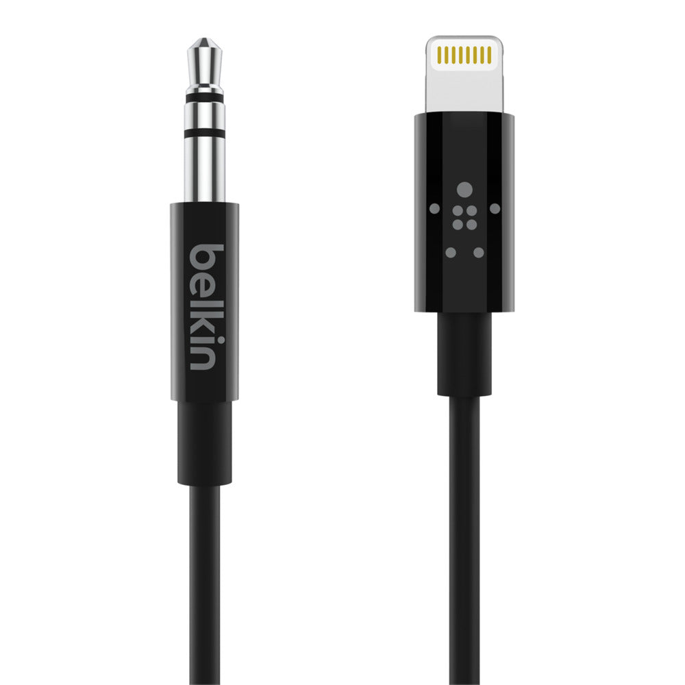 Belkin 3.5 mm Audio Cable With Lightning Connector - GEARS OF FUTURE - GFX