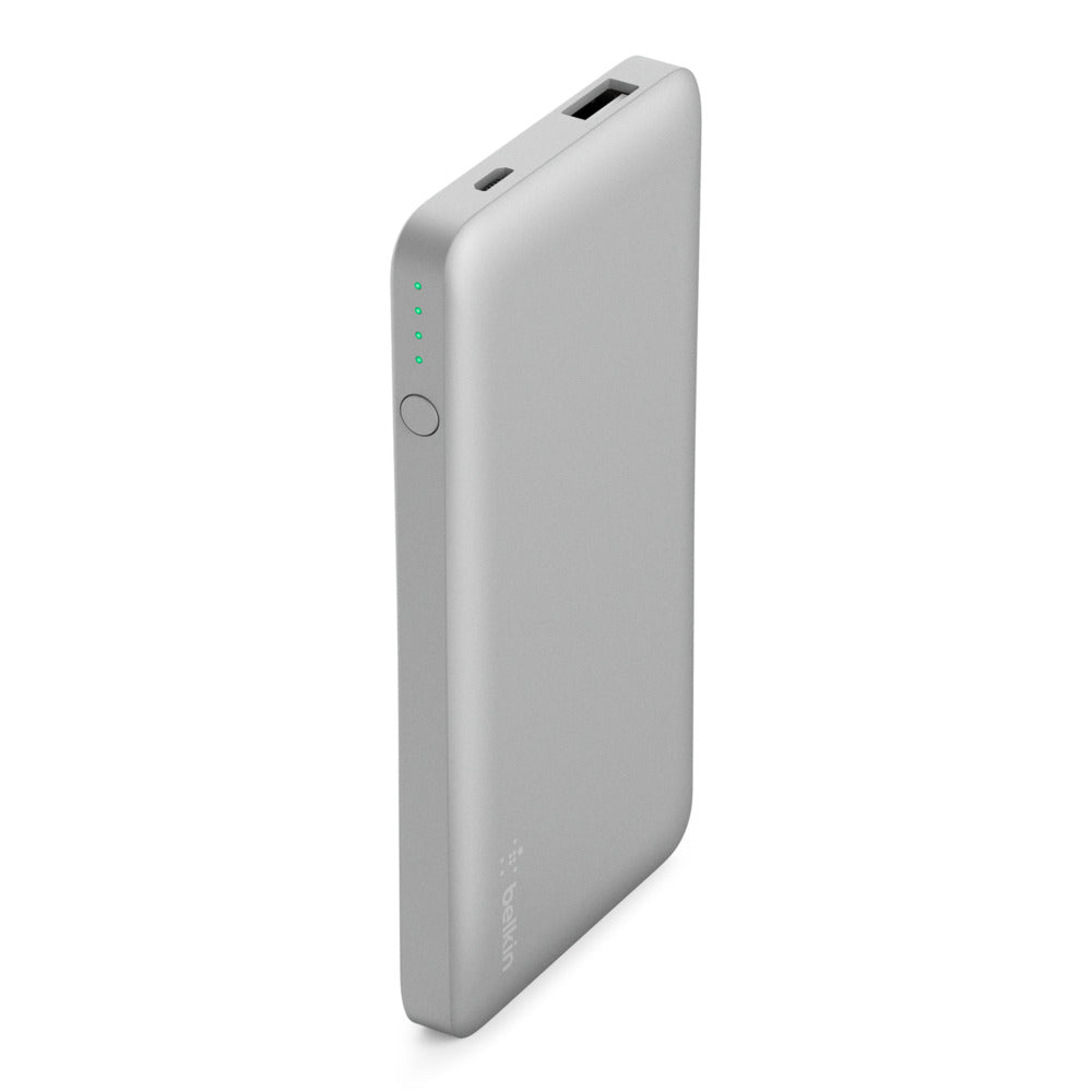 Belkin Pocket Power 5K Power Bank (aka Portable Charger) Silver