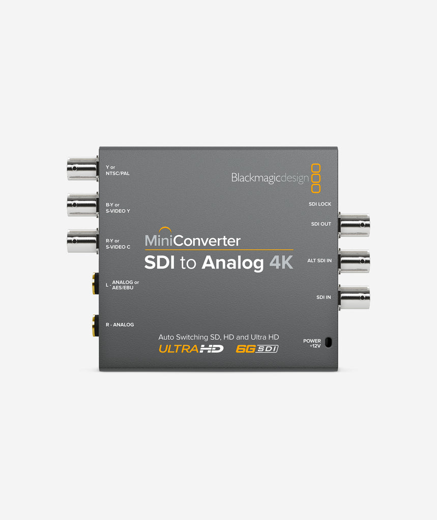Blackmagic Mini Converter - SDI to Analog 4K Blackmagic Design