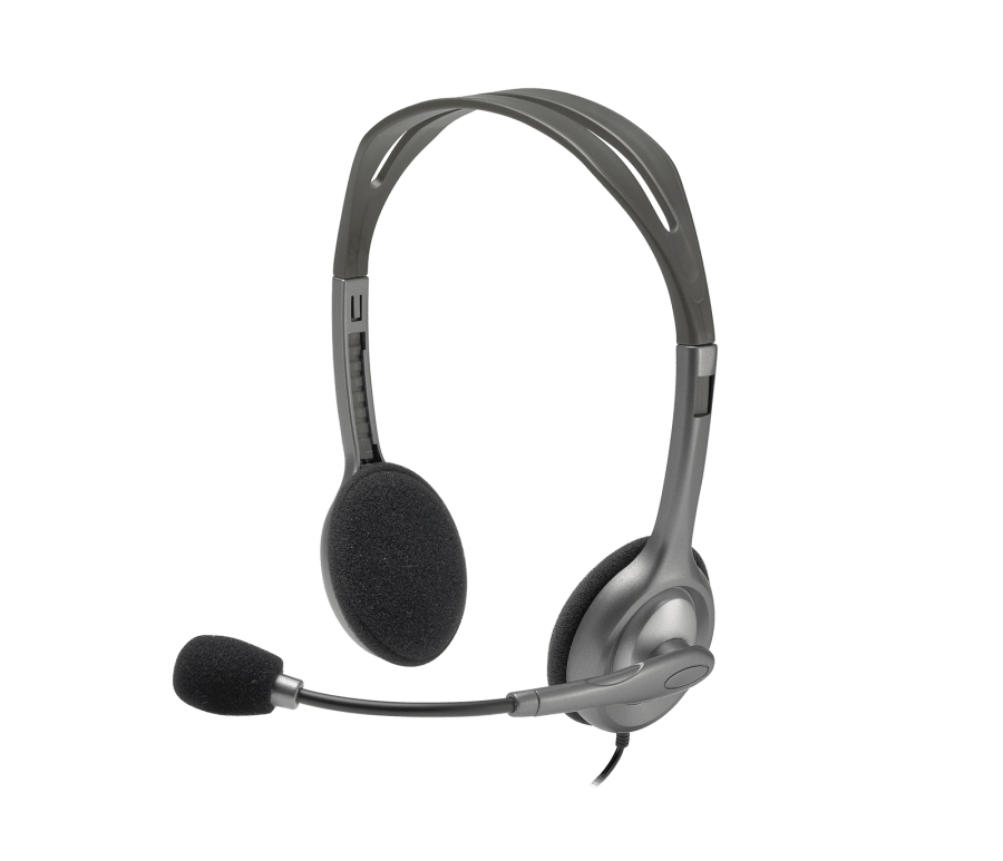 Logitech H110  Stereo Wired Headset - GEARS OF FUTURE - GFX