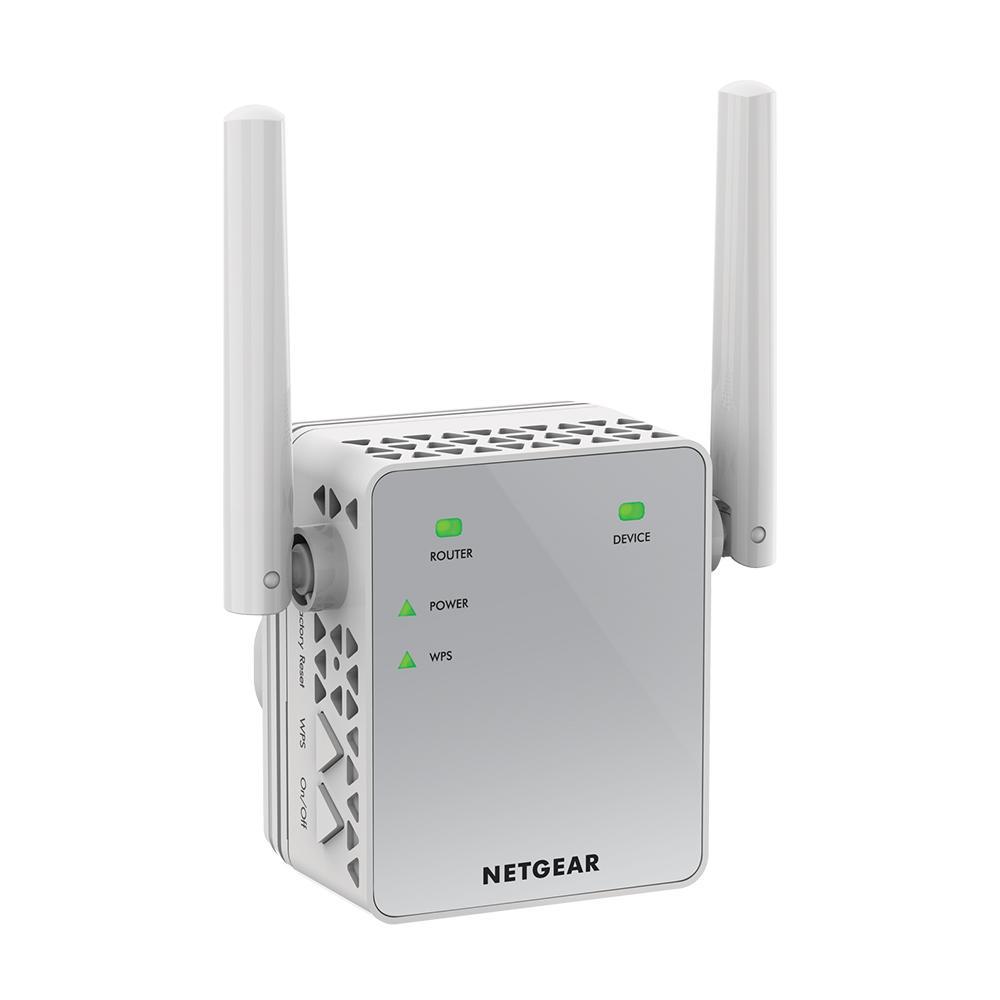 Netgear Dual-Band EX3700 - AC 750 WiFi Range Extender, with LAN Port NETGEAR