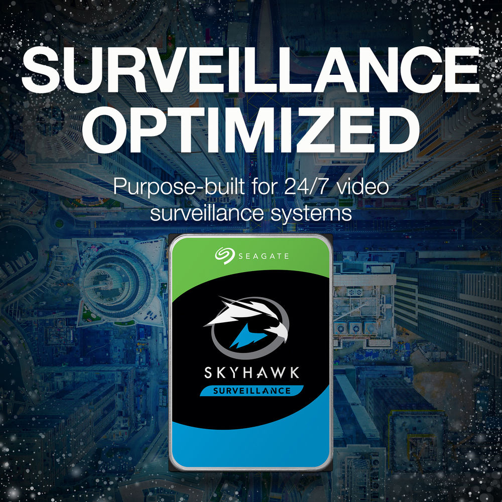 Seagate 1TB Skyhawk Surveillance Hard Disk ST1000VX005 - GEARS OF FUTURE - GFX