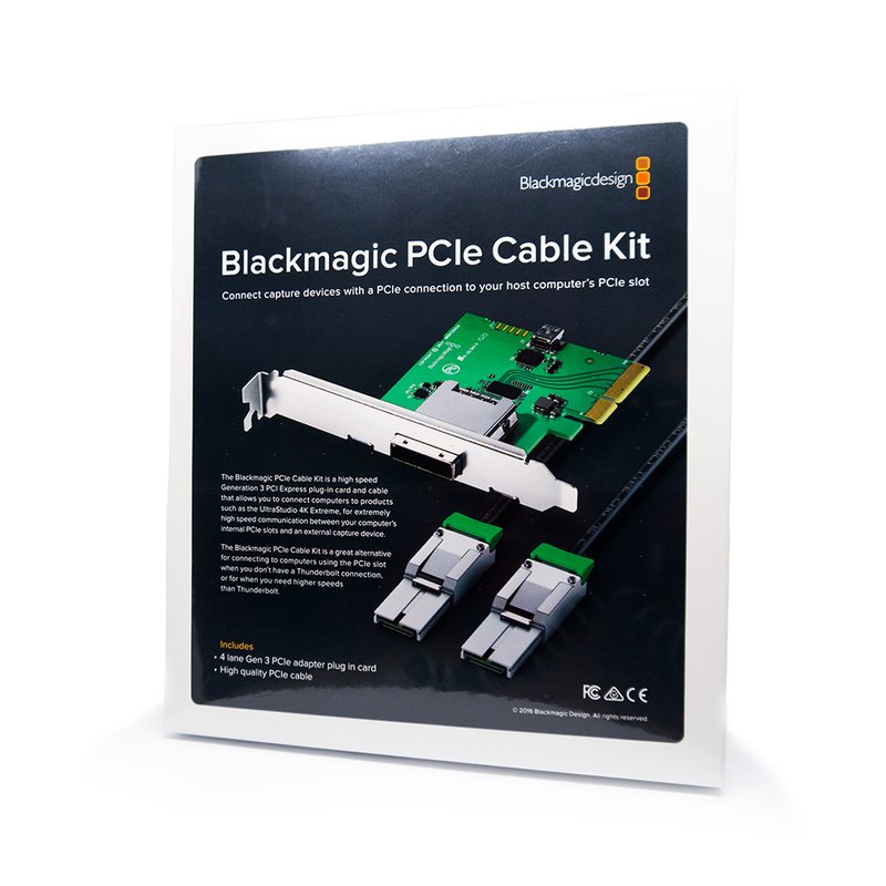Blackmagic PCI Express Cable Kit