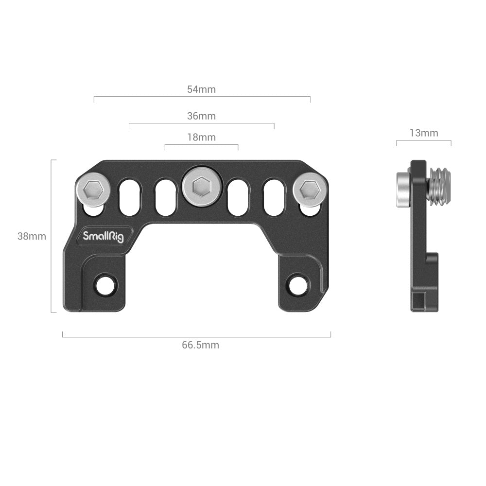 SmallRig Adapter Plate for Sony FX30/FX3 XLR Handle MD4019