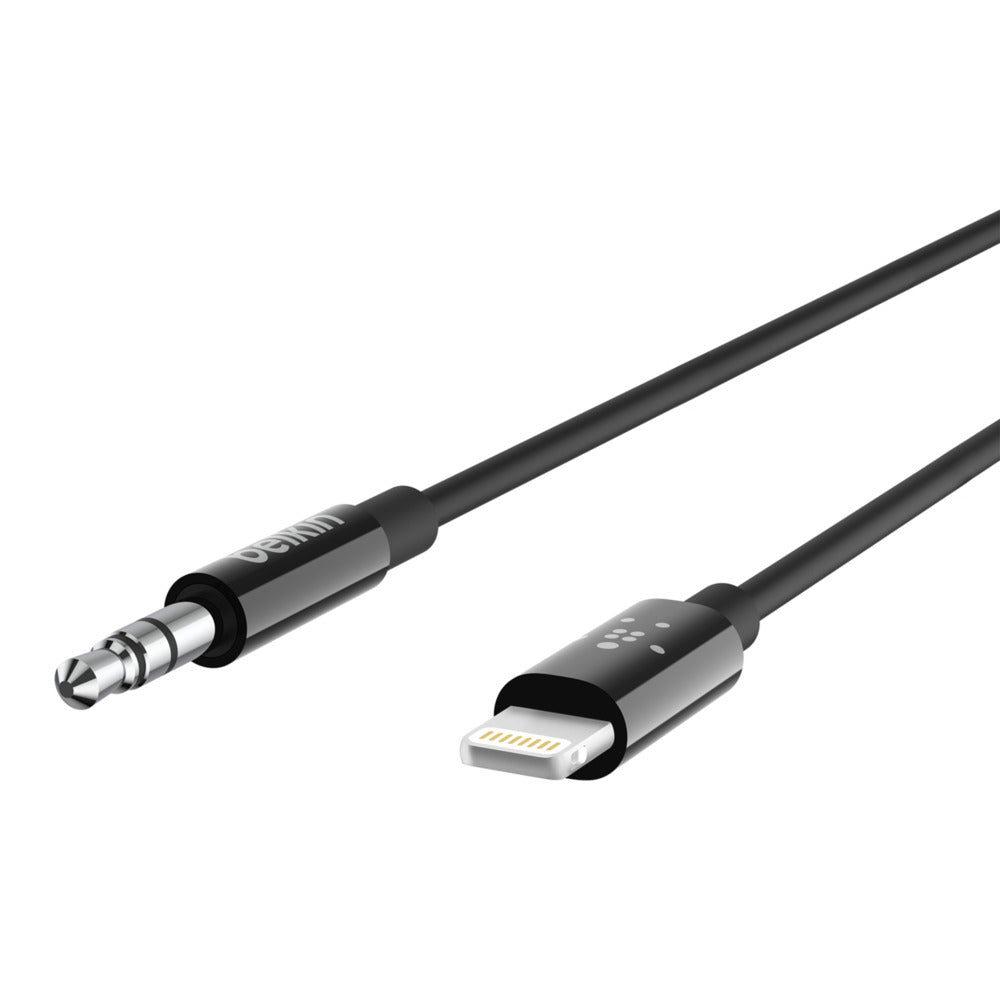 Belkin 3.5 mm Audio Cable With Lightning Connector - GEARS OF FUTURE - GFX