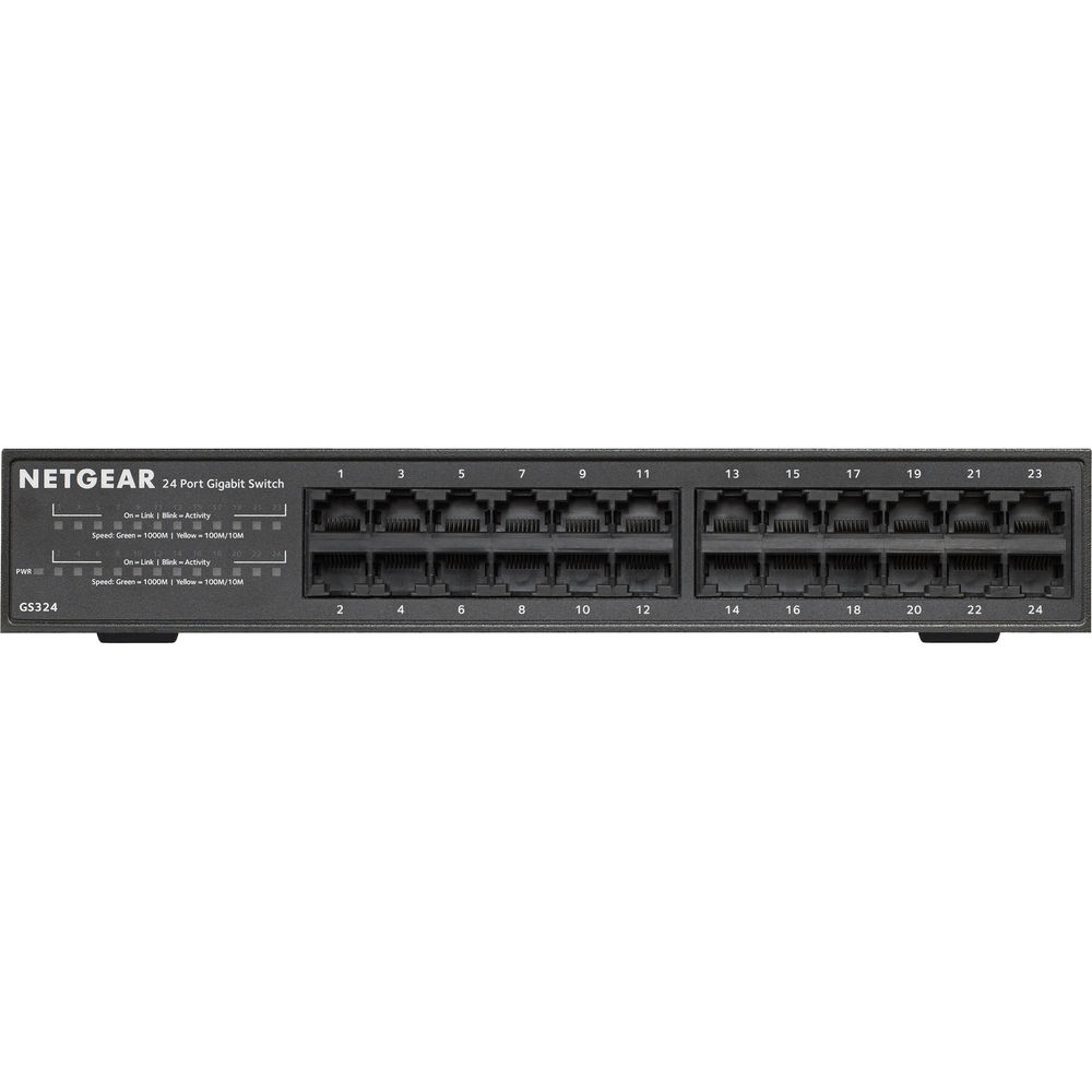 Netgear GS324 24-Port Gigabit Unmanaged Switch