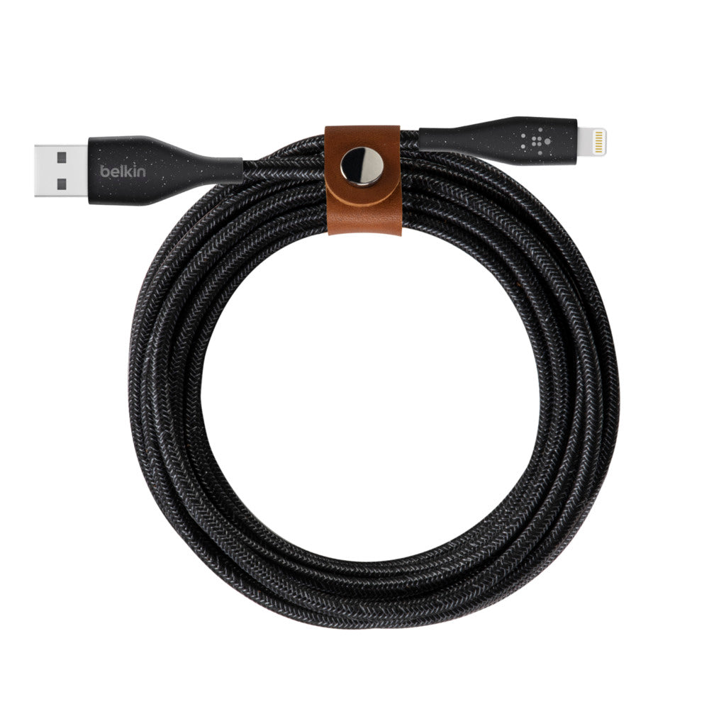 Belkin DuraTek Plus Lightning to USB-A Cable with Strap - GEARS OF FUTURE - GFX