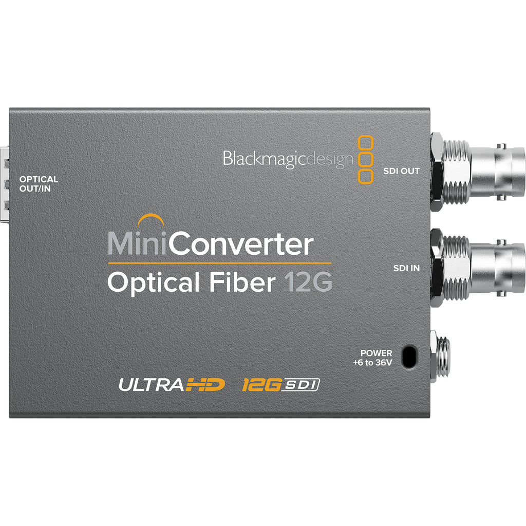 Blackmagic Mini Converter Optical Fiber 12G Blackmagic Design