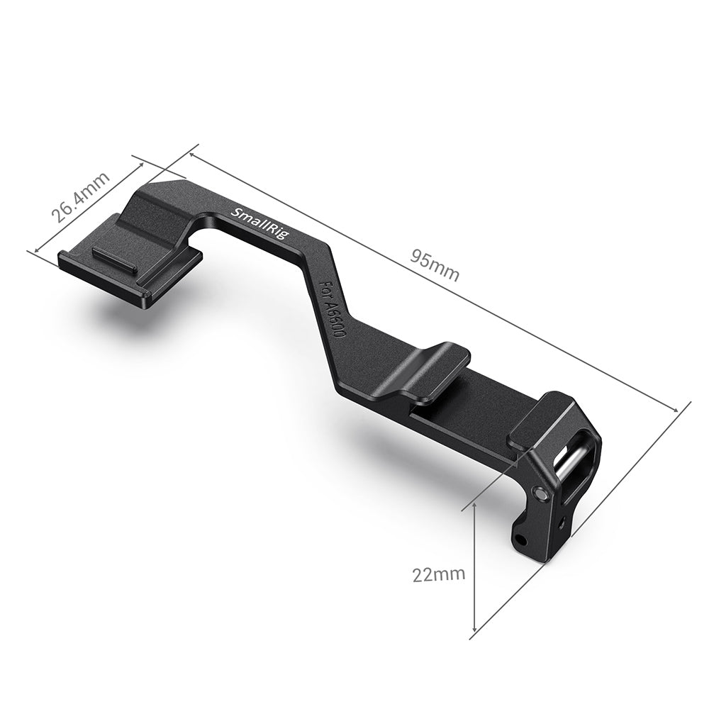 SmallRig Right-Side Shoe Mount Relocation Plate for Sony a6600 Camera BUC2496
