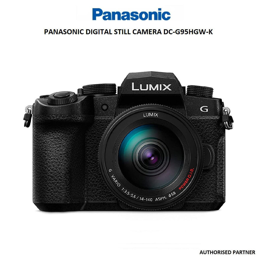 Panasonic Lumix DC-G95HGW-K Mirrorless Camera with 14-140mm F3.5-5.6 lens