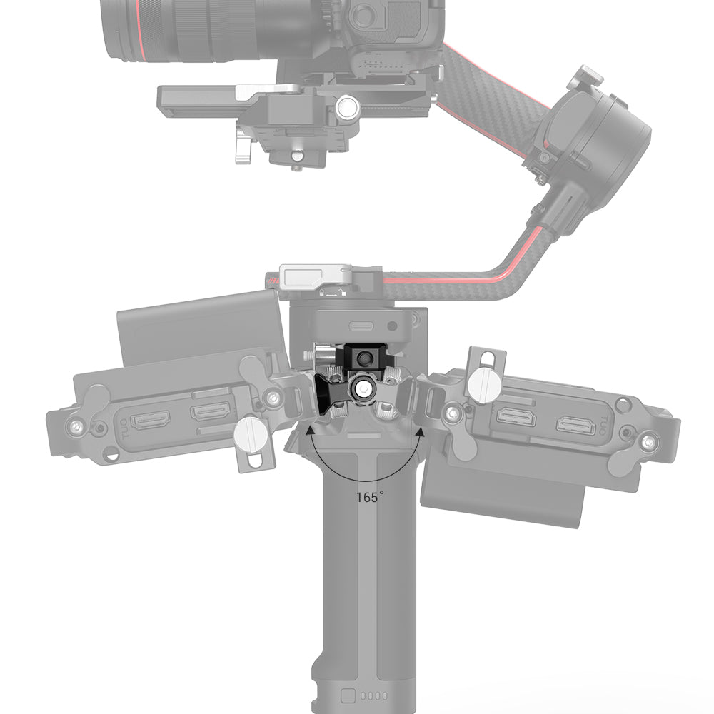 SmallRig Monitor Mount with NATO Clamp for DJI RS 2 / RSC 2 / RS 3 / RS 3 Pro 3026