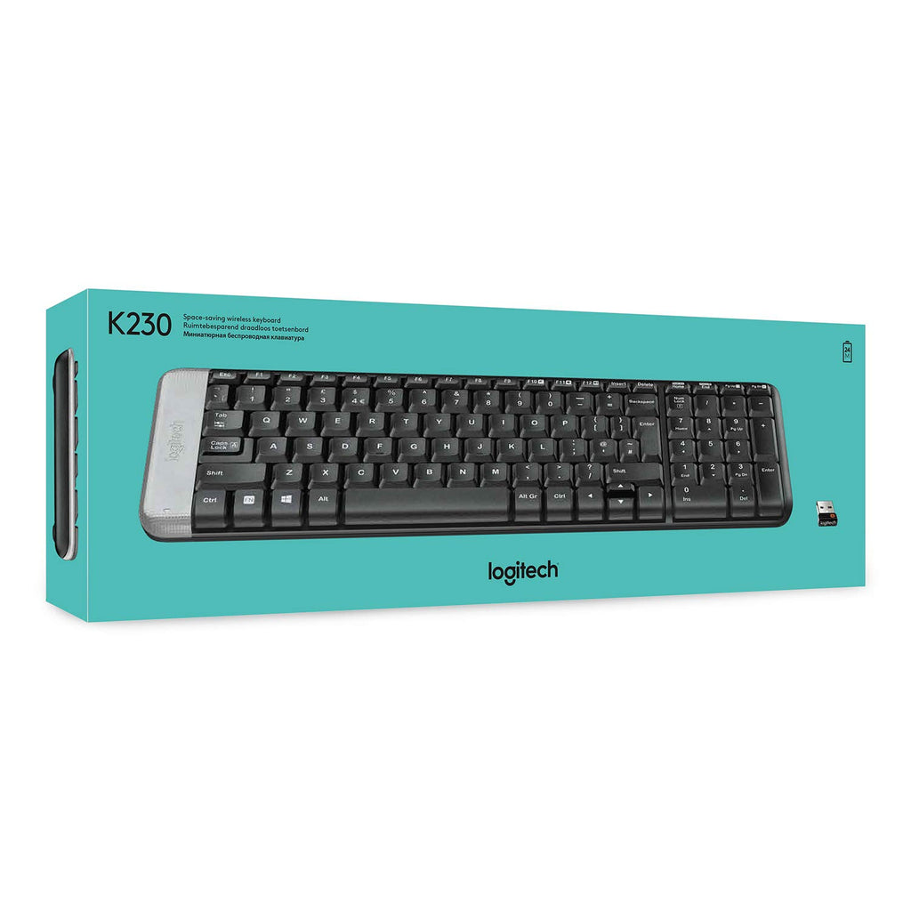 Logitech K230 Compact Wireless Keyboard for Windows - GEARS OF FUTURE - GFX