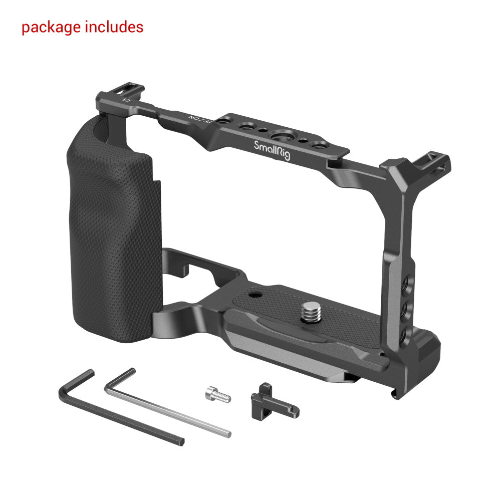 SmallRig Camera Cage with Grip for Sony ZV-E10 3538B
