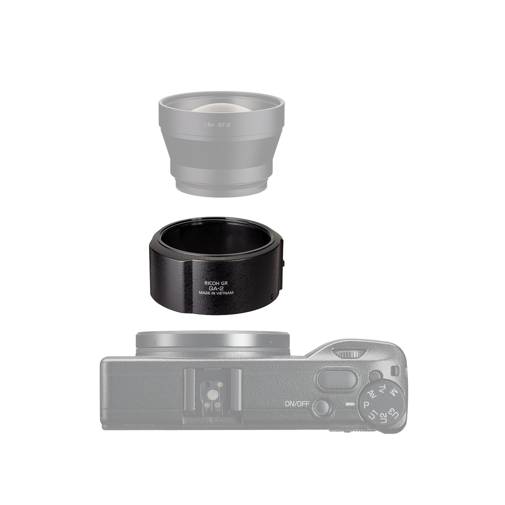 RICOH Lens Adapter GA-2 for RICOH GR IIIx [ Used When The Tele-Conversion Lens GT-2 is Attached]