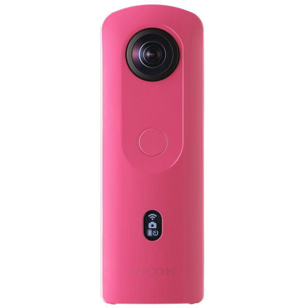 RICOH THETA SC2 360°Camera 4K Video with Image Stabilization Pink